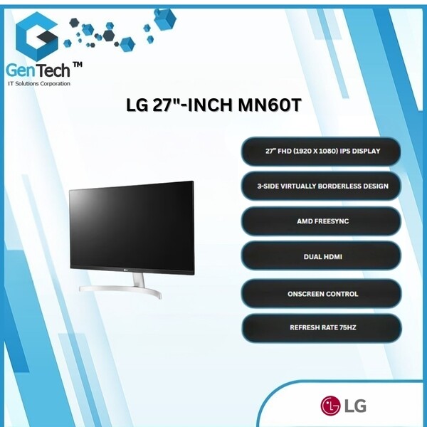 LG 27” Monitor 