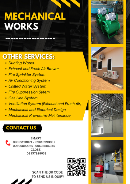 MECHANICAL*SERVICES*WE SUPPLY&INSTALL**