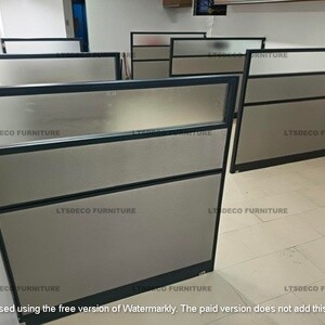 MODULAR HIGH PANEL WITH GLASS OFFICE PARTITION | PostAds PH