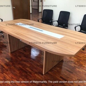 CONFERENCE / MEETING TABLE LAMINATED FINISH OFFICE FURNITURE PARTITION | PostAds PH