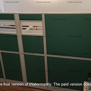 CUSTOMIZED WORKSTAION RECEPTION COUNTER, OFFICE PARTITION | PostAds PH