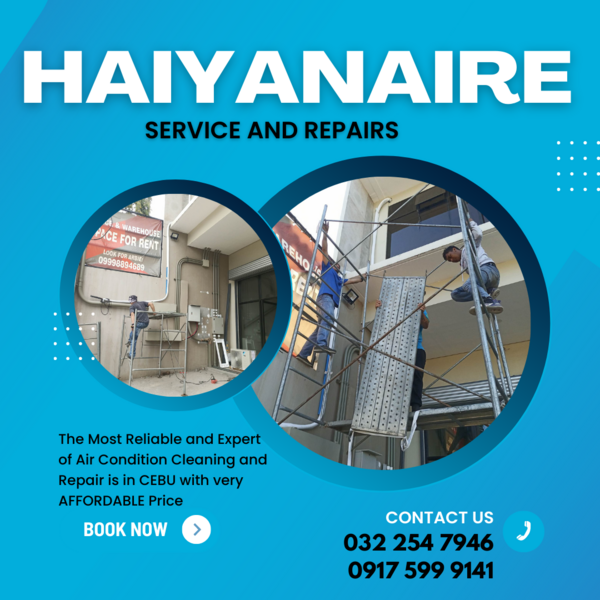 AIRCON CLEANING and REPAIR SERVICES in Brgy. Nangka Consolacion Cebu 