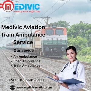 Medivac Aviation Train Ambulance Patient Fully Customized in Patna | PostAds PH