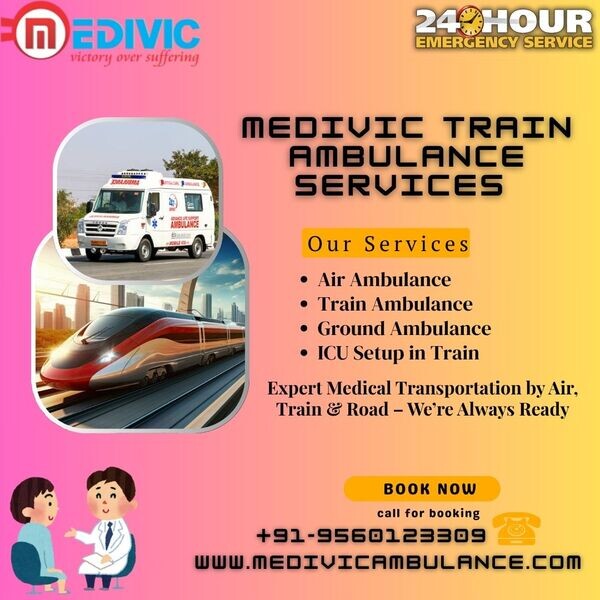 Medivic in Delhi provides reliable for the safe transportation