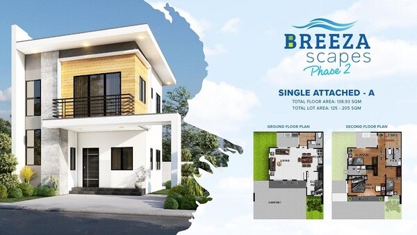 SINGLE ATTACHED HOUSE MACTAN CEBU BREEZA SCAPES 2