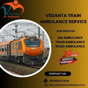 Use Vedanta Train Ambulance Service with Best Life Care Medical Service | PostAds PH