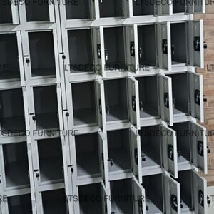 STEEL LOCKER BLACK HANDLE OFFICE FURNITURE AND OFFICE PARTITION | PostAds PH