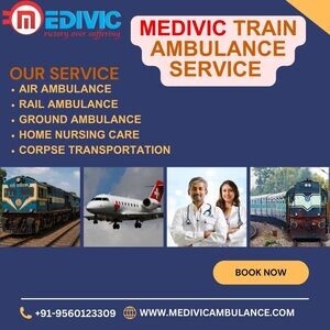 Now Select Medivic Train Ambulance service in Nagpur to Transportation | PostAds PH