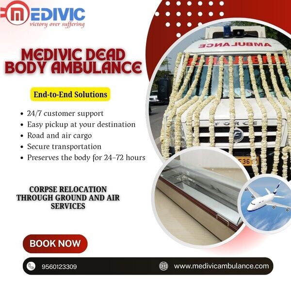Medivic Provides Citywide Scheduled Dead Body Transit in Ranchi
