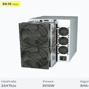 Bitmain Antminer S21 Pro 234Th SHA256 BTC Asic Miner $500USDT | PostAds PH