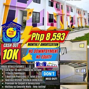 2BR Townhouse Pagsikat Place 50sqm. Santa Maria Bulacan | PostAds PH