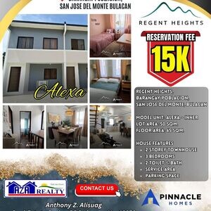 Alexa 3BR Townhouse Regent Heights San Jose Del Monte Bulacan | PostAds PH