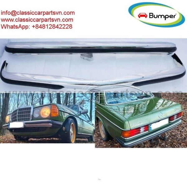 Mercedes W123 sedan bumpers (76–86)