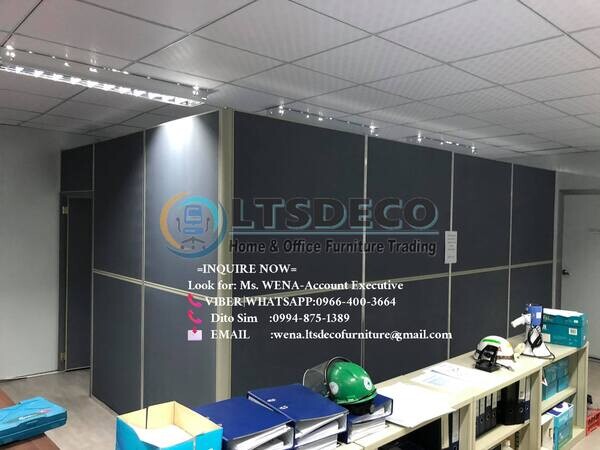 FLOOR TO CEILING WORKSTATION OFFICE PARTITION