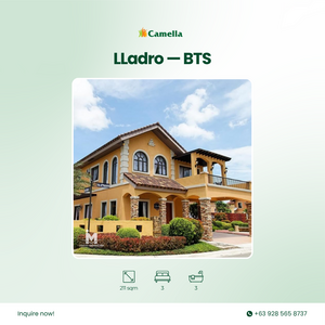 For Sale Lladro 3-Bedroom House and Lot in Camella Davao | PostAds PH