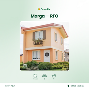 For Sale Marga 2-Bedroom House and Lot in Camella Cerritos Gensan | PostAds PH