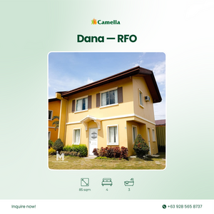 For Sale Dana 4-Bedroom House and Lot in Camella Cerritos Davao | PostAds PH
