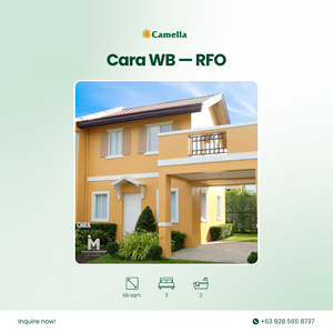 For Sale Cara 3-Bedroom House and Lot in Camella Tagum Trails | PostAds PH