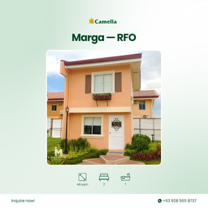 For Sale Marga 2-Bedroom House and Lot in Camella CDO | PostAds PH
