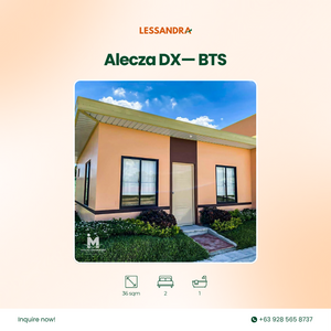 For Sale Alecza Duplex 2-Bedroom House and Lot in Bria Digos | PostAds PH