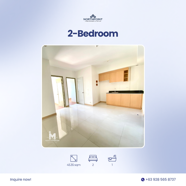 For Sale 2-Bedroom Unit in Northpoint Davao
