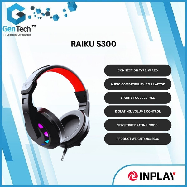RAIKU HEADSET S300 | PostAds.ph