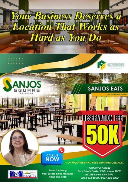 Prime Bulacan Commercial Lot with ₱250K Discount – Reserve Now!