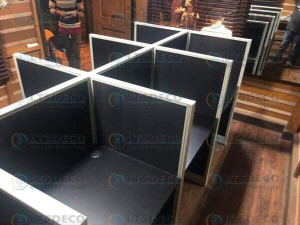  SIX SEATER WORKSTATION CUBICLE OFFICE PARTITION