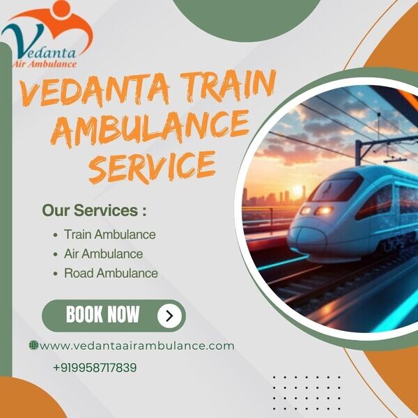 Vedanta Train Ambulance Services in Varanasi are now easier to book for