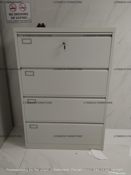 LATERAL STEEL FILING CABINET OFFICE PARTITION