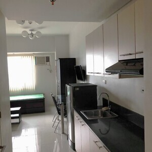 Fully Furnished Studio Unit Condo Unit For Rent - 8th Floor at Blue Residences | PostAds PH
