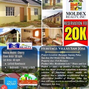 Affordable House and Lot for Sale in Heritage Villas San Jose | PostAds PH