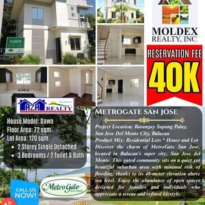 House and Lot in Gated Subdivision – Metrogate San Jose | PostAds PH