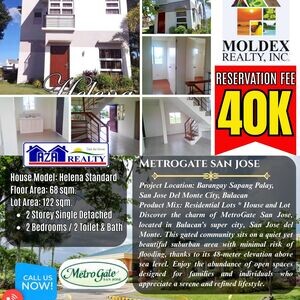 Single Detached House for Sale – Metrogate San Jose | PostAds PH