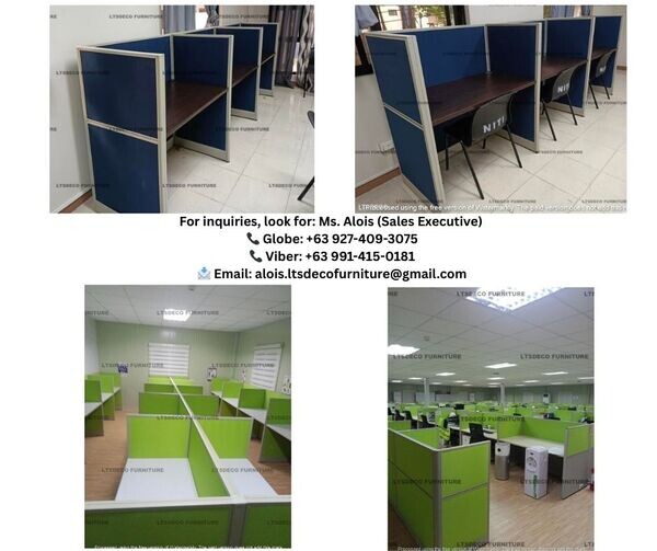 MODULAR TABLE OFFICE PARTITION