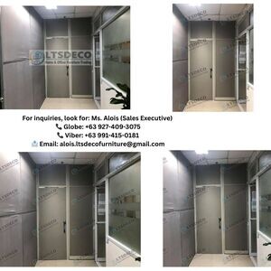 HIGH PANEL DIVIDER WITH DOOR OFFICE PARTITION | PostAds PH