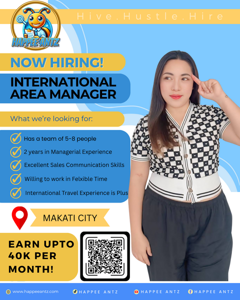 INTERNATIONAL AREA MANAGER