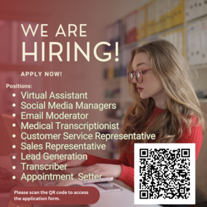 WE ARE HIRING | PostAds PH