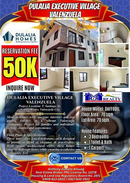 Two-Storey House and Lot for Sale in Valenzuela Metro Manila