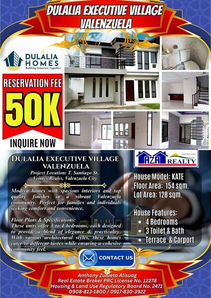 Stylish House and Lot in Valenzuela City for Sale