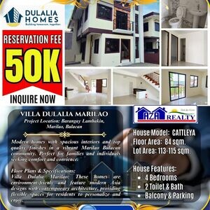 4BR Cattleya House Villa Dulalia Marilao Bulacan | PostAds PH