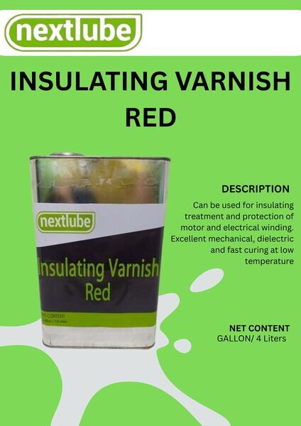 nextlube Insulating Varnish - red