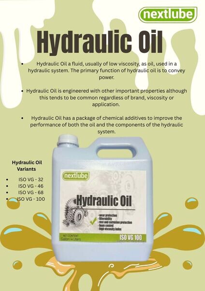 Hydraulic Oil ISO VG 46 (Gallon)
