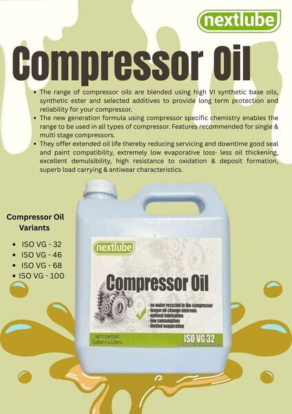 Compressor Oil ISO VG 32 (Gallon)