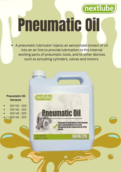 Pneumatic Oil ISO VG 150 (Gallon)