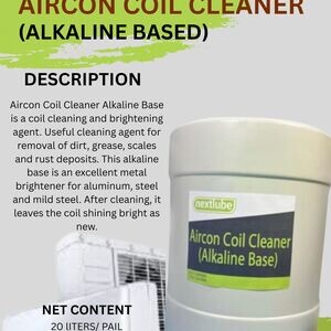 AIRCON COIL CLEANER (ALKALINE BASED) (20LITERS/PAIL) | PostAds PH