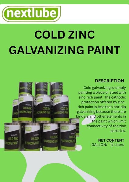 cold zinc galvanizing paint