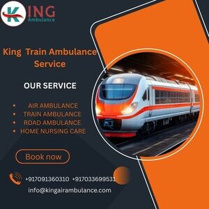 King Train Ambulance in Dibrugarh transports patients to their destinat | PostAds PH