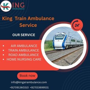 King Train Ambulance in Jamshedpur transfers your sick patient at a ver | PostAds PH