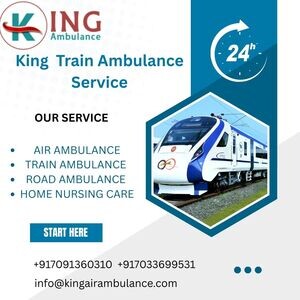 King Train Ambulance in Varanasi transports patients from one place to | PostAds PH